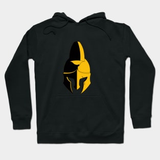 Casco amarillo Hoodie